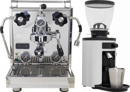 Profitec Pro 600 Dual Boiler w/ PID and Flow Control + Mahlkonig X54 Allround Grinder - Chrome 