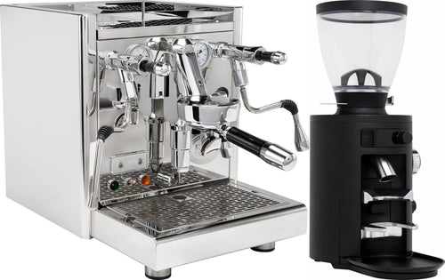 ECM Technika V Profi Espresso Machine w/ PID + Mahlkonig X54 Allround Grinder - Black 