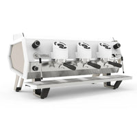 Sanremo D8 3 Groups Espresso Machine - White/Champagne