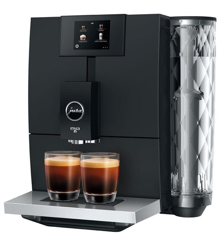 Jura Ena 8 Super Automatic Espresso Machine - Metropolitan Black 