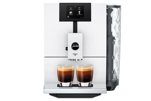 Jura Ena 8 Super Automatic Espresso Machine - Nordic White 