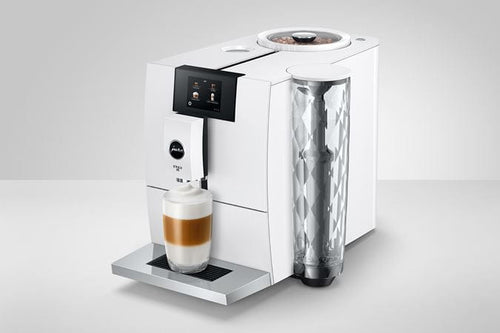 Jura Ena 8 Super Automatic Espresso Machine - Nordic White 