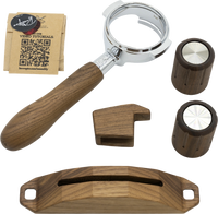Brewspire Wood Accent Kit for La Marzocco Linea Mini R - Walnut