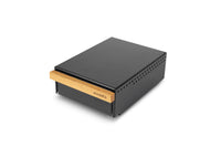 eurista Knock Drawer M - Black with Oak Handle