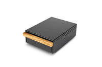 eurista Knock Drawer M - Black with Olive Handle