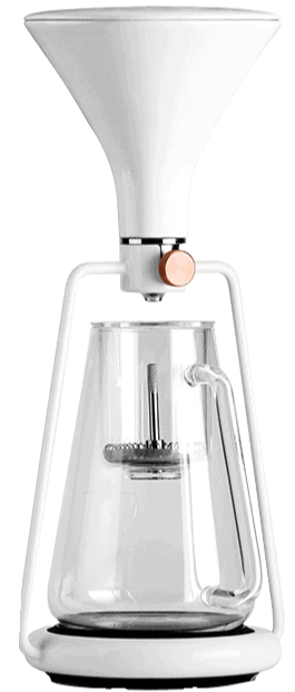 Goat Story Gina Smart Manual Coffee Maker - White (w/ Scale)
