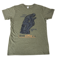iDrinkCoffee.com T-Shirt - Green - L