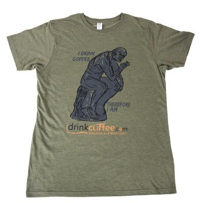 iDrinkCoffee.com T-Shirt - Green - S