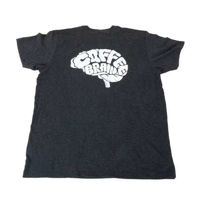 iDrinkCoffee.com 'Coffee Brain' T-Shirt - Black - S