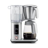 Breville The Luxe Precision Brewer Glass - Brushed Stainless Steel