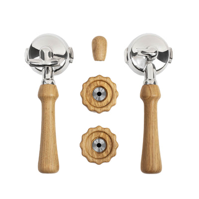 Wiedemann Wooden Accessory Kit - Refined Oak - For Rocket Espresso Machines