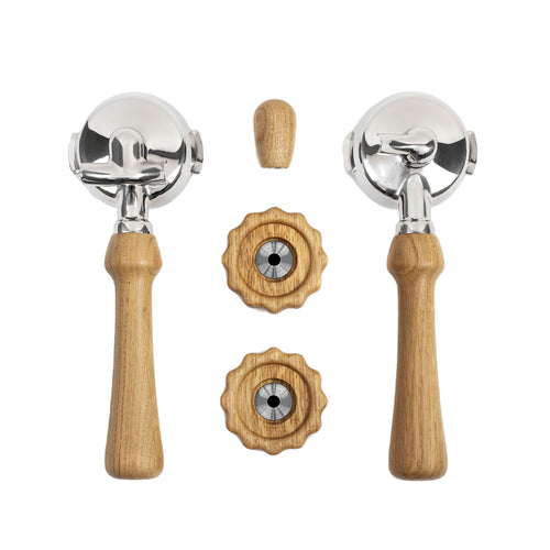 Wiedemann Wooden Accessory Kit - Refined Oak - For Rocket Espresso Machines 