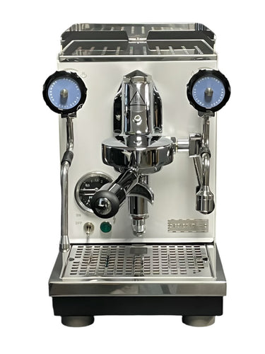 Profitec Pro 400 Espresso Machine - White + Mahlkonig X54 Allround Grinder - Black 