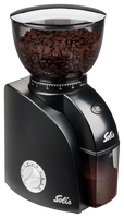 Solis Scala Zero Static Coffee Grinder - Black