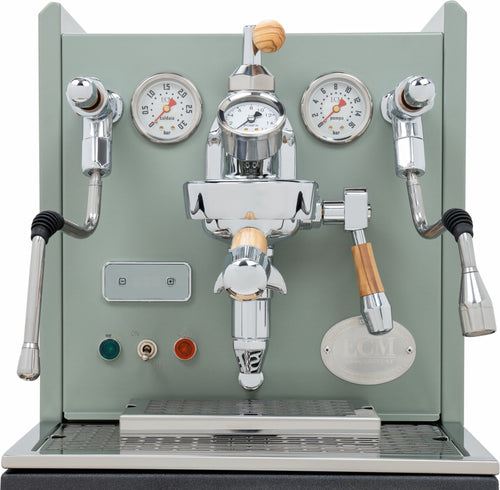 ECM Synchronika Espresso Machine - Dual Boiler w/ PID - Concrete Grey w/ Flow Control 