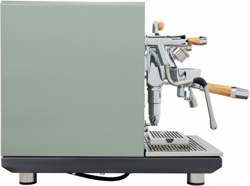 ECM Synchronika Espresso Machine - Dual Boiler w/ PID - Cement Grey w/ Flow Control 