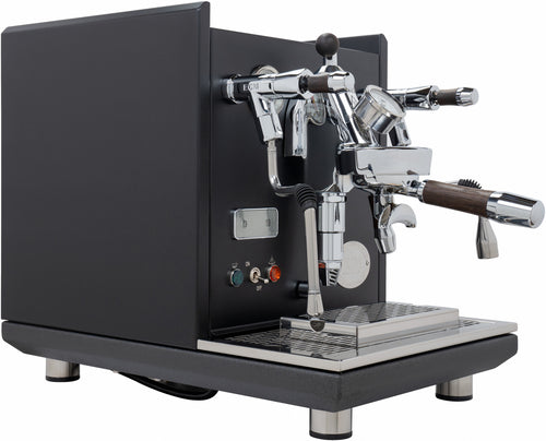 ECM Synchronika Espresso Machine - Dual Boiler w/ PID - Black w/ Flow Control 