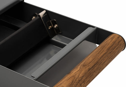 The Coffee Knock Drawer Company - Grounds Cub Pro Knock Box (Drawer) - Powdercoat Black 