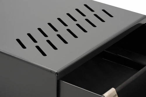 The Coffee Knock Drawer Company - Grounds Cub Pro Knock Box (Drawer) - Powdercoat Black 