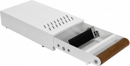 The Coffee Knock Drawer Company - Grounds Cub Pro Knock Box (Drawer) - Powdercoat White 
