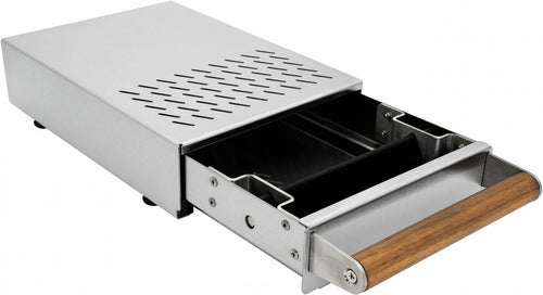 The Coffee Knock Drawer Company - Grounds Cub Pro Knock Box (Drawer) - Mirror Polished 