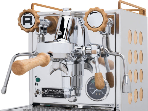 Wiedemann Wooden Accessory Kit - Refined Oak - For Rocket Espresso Machines 