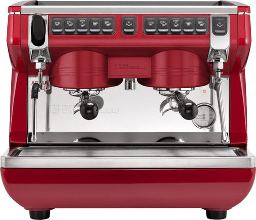 Nuova Simonelli Appia Life - 2 Group Compact - Volumetric - Heart Red 