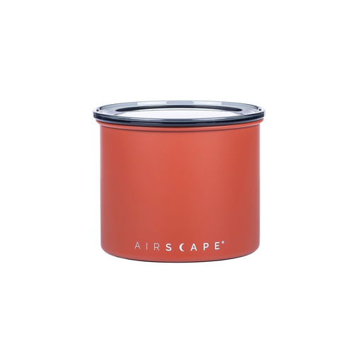 Planetary Designs Airscape 32oz Coffee Bean Canister - Matte Burnt Orange 