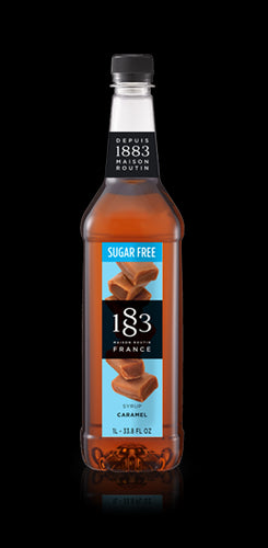 1883 Caramel Syrup - 1l - Sugar Free (PET Bottle) 