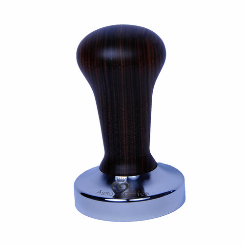 Asso Tamper Kit with all 58.5mm Concentric Bases - Rosewood 