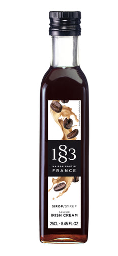 1883 Irish Cream Syrup - 250 ml (Glass Bottle) 