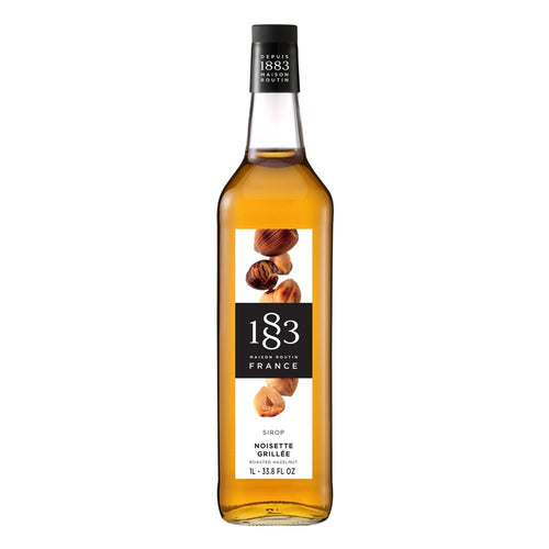 1883 Hazelnut Syrup - 1L (Glass Bottle) 