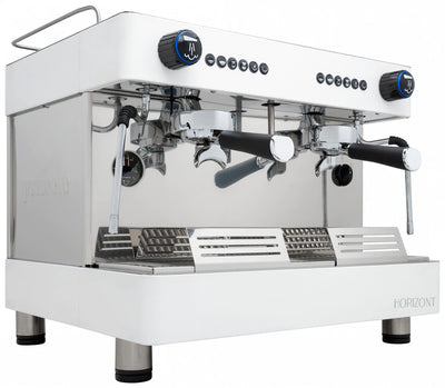 Futurete Horizont Compact Digital Espresso Machine - 2 Groups - White