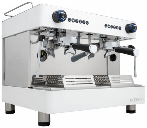 Futurete Horizont Compact Digital Espresso Machine - 2 Groups - White 