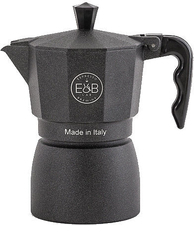 IMS E&B Lab Classic Moka Pot - Stove Top Espresso Maker - 3 Cups