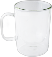 Safdie & Co. Barista Mod Americano Mugs – Double Wall - Set of 2 - 370 ml