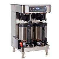 Bunn 51200.6103 ICB Infusion Series Twin Soft Heat Coffee Brewer, 120/240V stainless steel with wireless communication