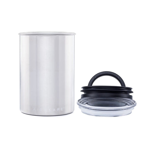 Planetary Designs Airscape 64oz Coffee Bean Canister - Chrome 