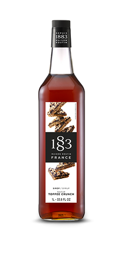 1883 Toffee Crunch Syrup - 1l (Glass Bottle) 