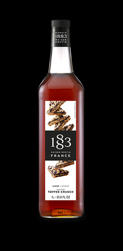 1883 Toffee Crunch Syrup - 1l (Glass Bottle) 
