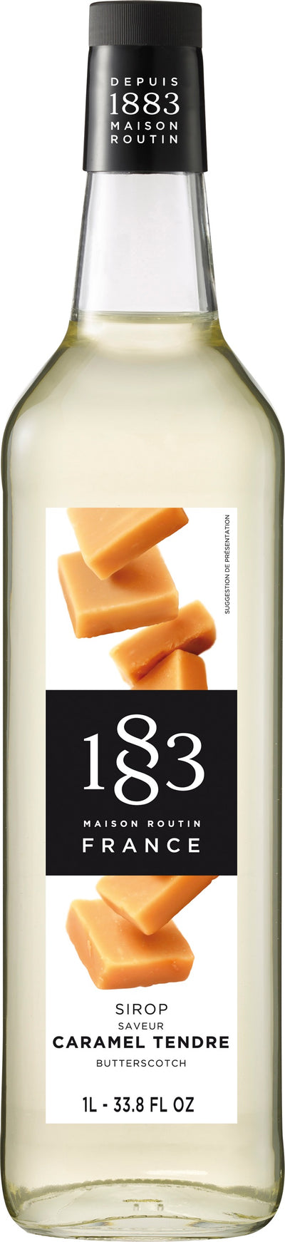 1883 Butterscotch Syrup - 1l (Glass Bottle)