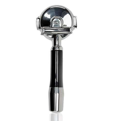 ECM Premium Stainless Steel Portafilter - 58mm - Double Spout 