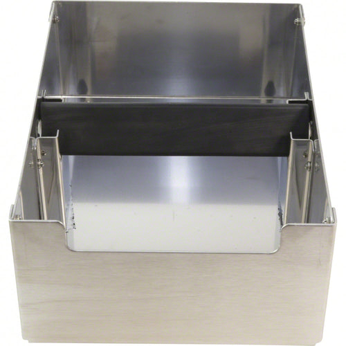 The Coffee Knock Drawer Company - Puck Box 2 Knock Box - Brushed Satin 