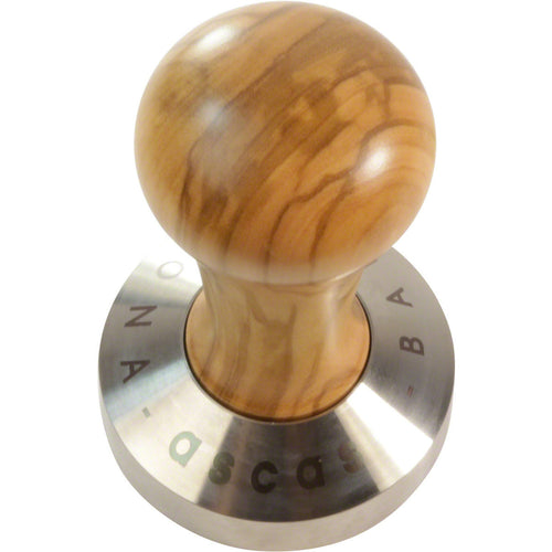 Ascaso 58mm Tamper W/ Olive wood Handle 