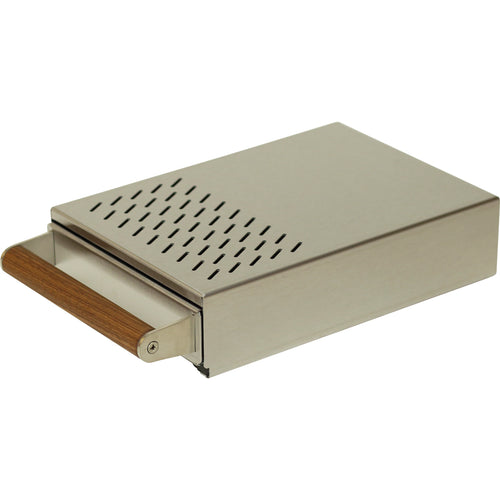 The Coffee Knock Drawer Company - Grounds Control 5 Knock Box (Drawer) - Brushed Satin 