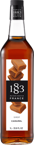 1883 Caramel Syrup - 1l (Glass Bottle) 