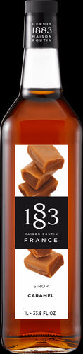 1883 Caramel Syrup - 1l (Glass Bottle) 