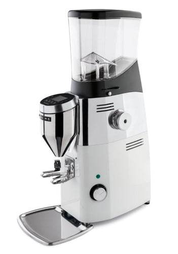 Mazzer Kold S Conical Burr Grinder - White 