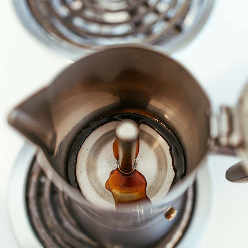 Grosche Milano Stovetop Espresso Maker - Steel Brushed/6 cup/9.3 oz 