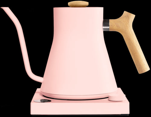 Fellow Stagg EKG Electric Pour-Over Kettle 0.9L - Warm Pink + Maple 